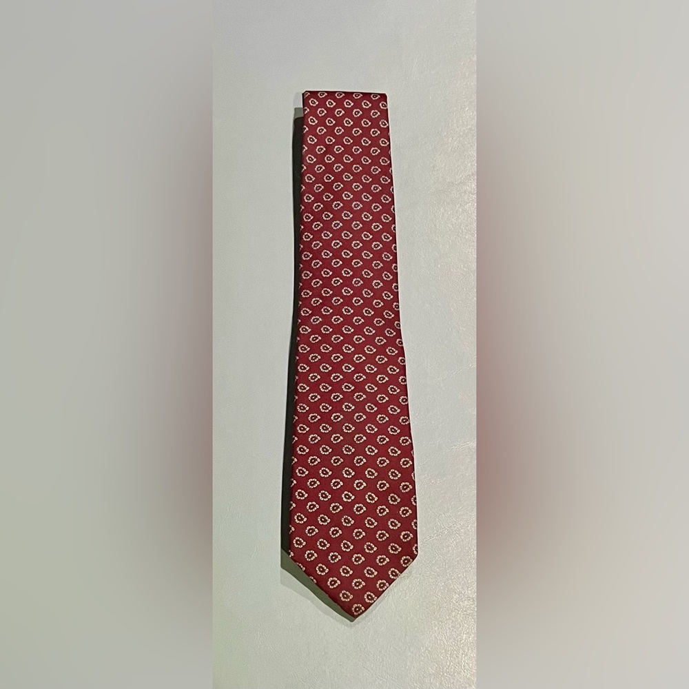 Jacobs Roberts Classic Burgundy Men's Tie